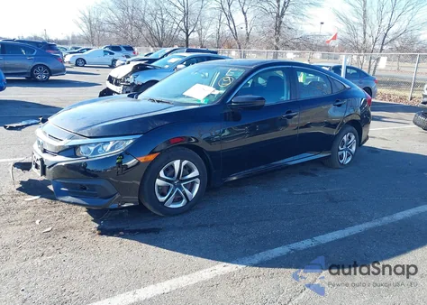 2018 Honda Civic Lx из США, поврежденный, VIN 2HGFC2F57JH581110